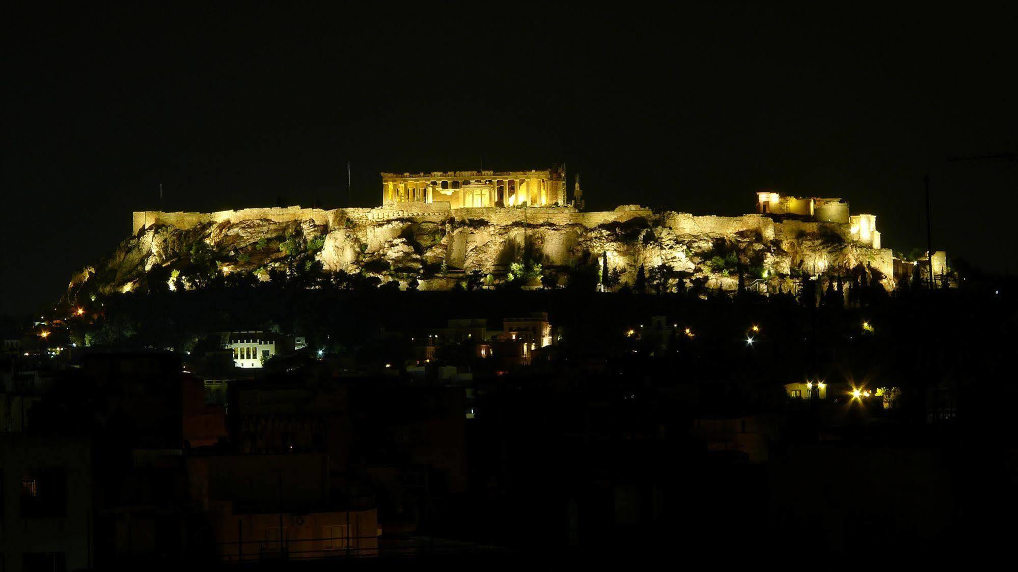 Evripides Hotel Athen Exterior foto