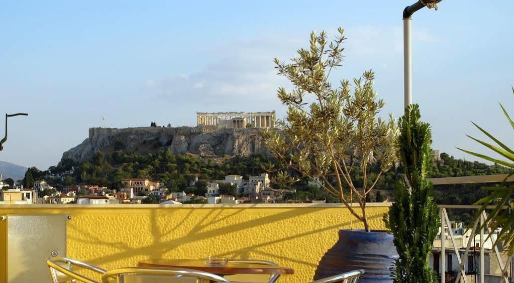 Evripides Hotel Athen Restaurant foto